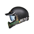 Load image into Gallery viewer, Ryda ILM Helmet Vintage Green